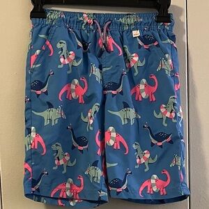 Dinosaur Print Swim Shorts (Size M (8/10) NWOT